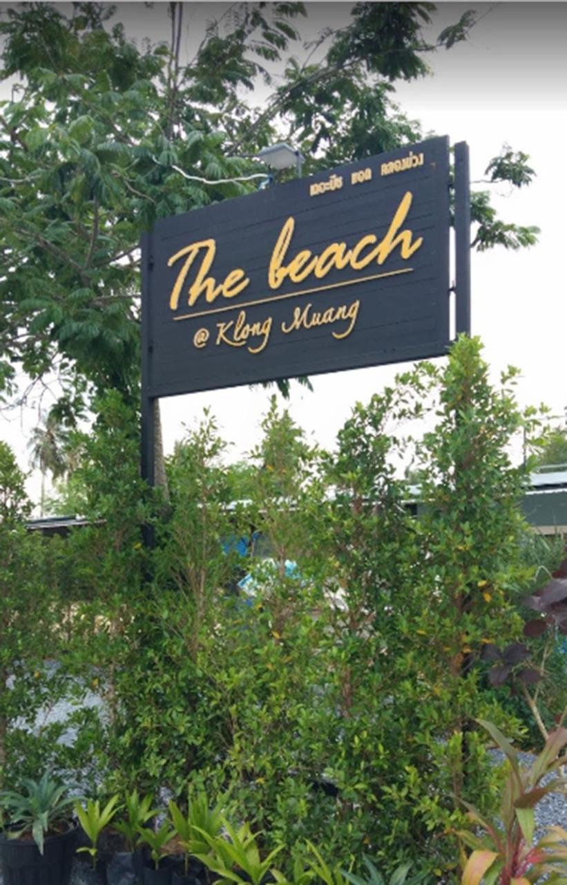 The Beach At Klong Muang Krabi town Exteriör bild